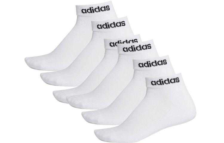 adidas Носки-след унисекс 2 пары 6 пар Белые FJ7715