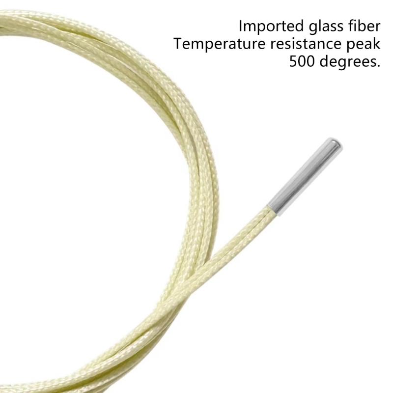 Термистор PT1000 термостойкий, 3x15мм 400℃ температурный термистор для стабильной 3D-печати