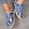 2024 New Ladies Shoes Slip-on Women's Vulcanize Shoes Fashion Leopard Print  High Quality Round Head Light Outdoor Casual Shoes