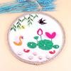 Children's DIY Kit: Wood & Hemp Rope Tree Branch Painting Ornaments
