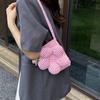 Plaid Canvas Bag Women's Summer New Niche Design Messenger Bag Fashion Bucket Bag