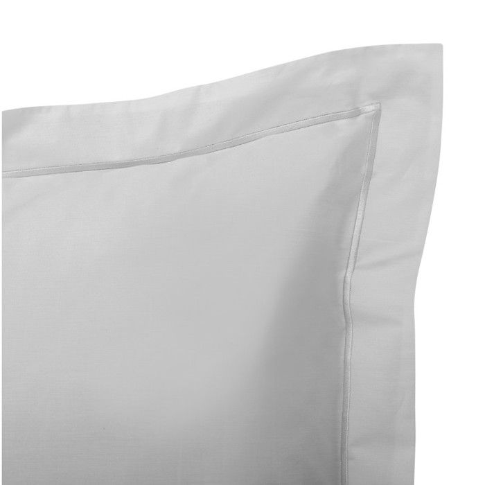 Taie d'oreiller percale de coton peigné "Julian" toutes dimensions Coton Pur - Julian Perle - - Julian Perle - Taie d'oreiller 50 x