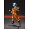 TAMASHII NATIONS SHFiguarts Dragon Ball Супер Сайян Бог Супер Сайян Сон Гоку -Супер- Приблизительно. Подвижная фигура, окрашенная в цвет АБС и ПВХ, 140 мм.