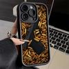 Чехол для телефона iPhone 17 Air 16E 15 16 Pro Max Золотой Пули AK47 Пистолет Чехол 14 Plus 13 12 Mini Мягкий Силиконовый Fundas