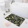 Впитывающий нескользящий коврик для ванной комнаты, дверной коврик, туалетный пол, душевая комната, коврик для ванны, современный кухонный коврик