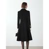 LANZHI Women's Wool Blend Trench Coat