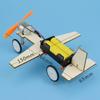 DIY Деревянный Самолет Модель Сборный Набор Мини Обучение Обучение STEM Проект Наука Образовательная Помощь Подарок для Школьной Лаборатории Научные Игрушки