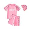 Kids' Quick-Dry Split Swimsuit Set for Boys and Girls