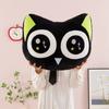 Luo Xiaohei throw pillow cat plush toy big-eyed cat doll cute cat throw pillow Valentine's Day birthday gift
