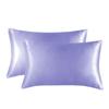 One Set Solid Color Double-sided Silk Pillowcase Mulberry Silk Ice Silk Beauty Pillowcase Single Silk Broadside Pillowcase