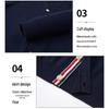 ROMON Men's Color-Block Casual V-Neck Knit Cardigan