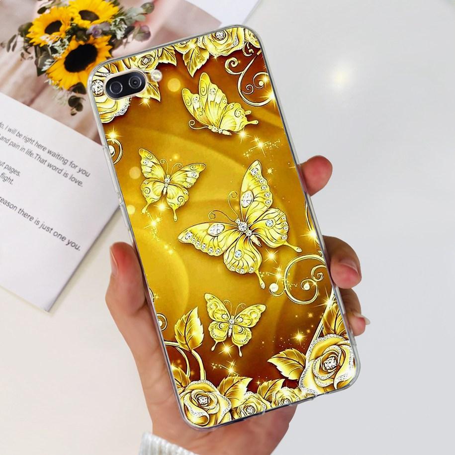 For Asus Zenfone 4 Max ZC520KL Case X00HD Shockproof Cover Popular Flower Clear Silicone Phone Case For Asus ZC554KL X00ID Funda