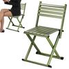 Strong Load-bearing Camping Stool Wear-resistant Patio Seat Portable Folding Chairs  Riding