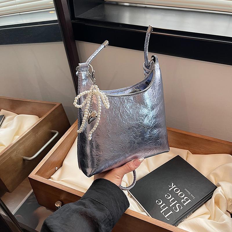 Мятая квадратная сумка для женщин, летняя корейская версия, модная универсальная сумка через плечо, модная женская сумка через плечо