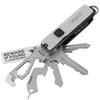 Keyport Pivot 2.0 Essentials Plus Kit - Premium Key Organizer + Keychain Flashlight + Bottle Opener Multi-Tool + Lost & Found All-in-One  Modern