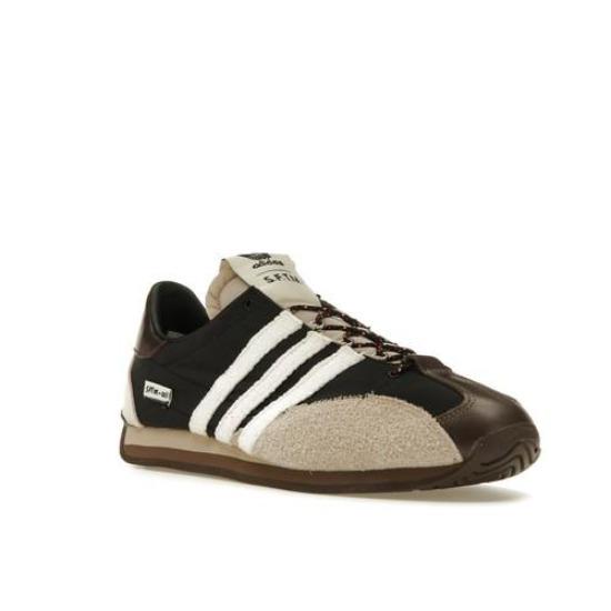 adidas Песня для Немого x Country OG Черный Белый Чудо Бежевый - ID3546
