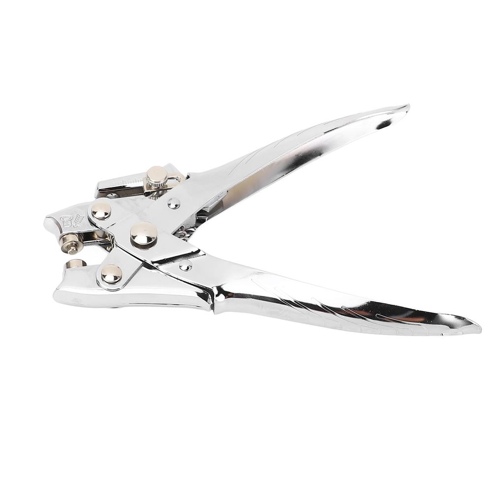 5mm Eyelet Hole Puncher Labor Saving Manual Grommet Pliers Punching Tool A4 Paper 30 Sheets