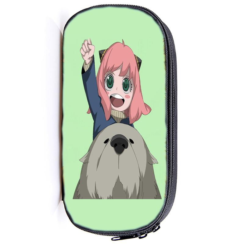 Семейный пенал Spy X Anya Forger, многофункциональный пенал, школьные принадлежности, чехол для ручек, канцелярские принадлежности, пенал