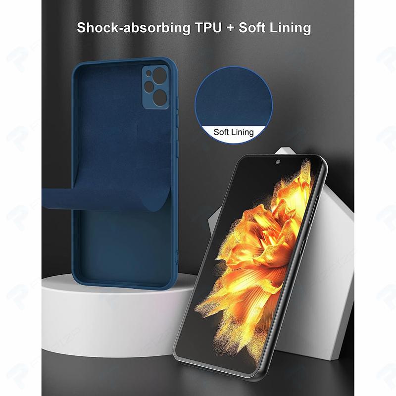 Цвет темно-фиолетовый квадратный жидкий силиконовый чехол для телефона для POCO X5 PRO 5G X5PRO POCOX5 PRO 5G 6,67 дюймов Xiaomi POCO X5 Pro 5G Глобальный защитный чехол