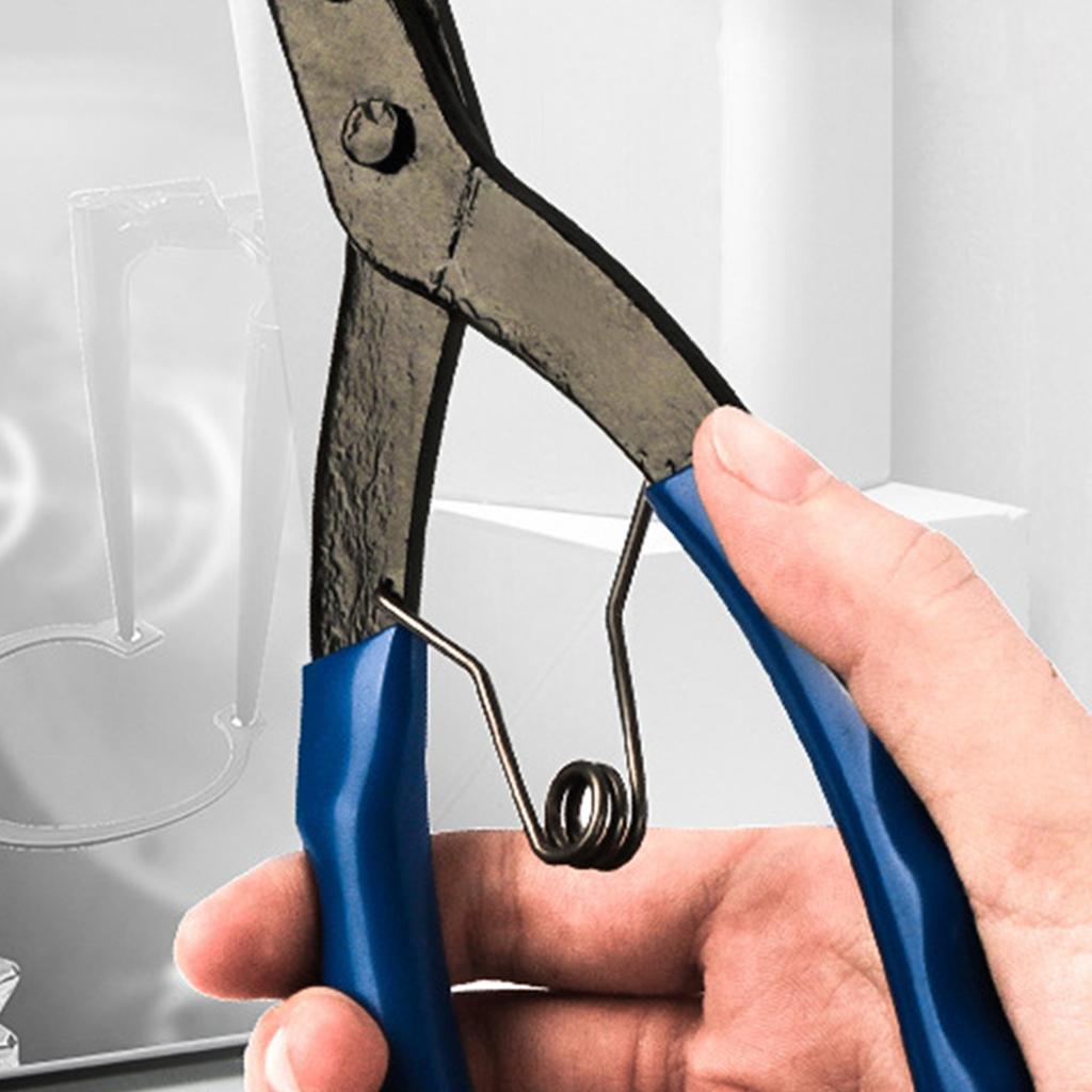 Сверхпрочные плоскогубцы для стопорных колец цилиндра Съемник внутренних колец Стопорные плоскогубцы Плоскогубцы с изгибом 90 градусов Длинногубцы