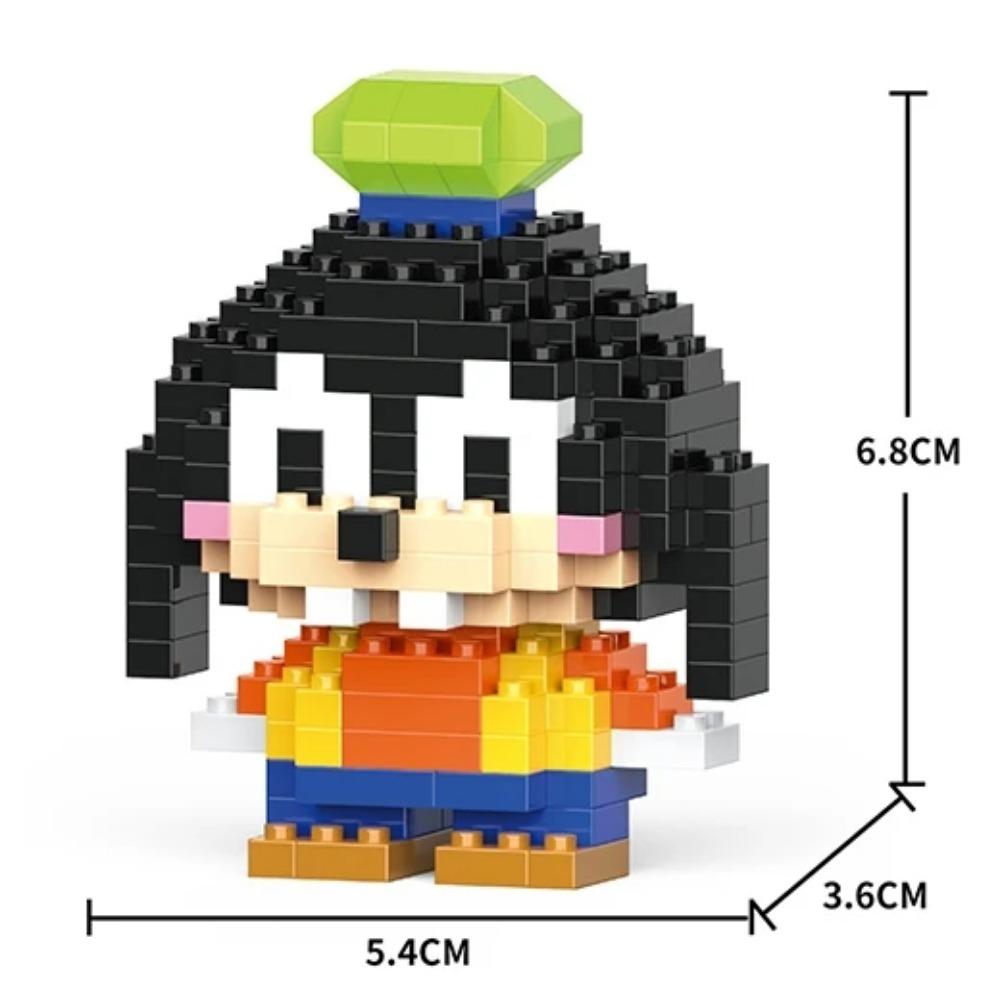 Дисней Аниме Принцесса Строительные блоки Стич Микки Маус мини Фигурки игрушки-экшн Блоки Игрушки Кирпичики Сборные игрушки Детские подарки