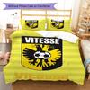 SBV Vitesse  Pattern Bedding Quilt Set Quilt Cover Pillowcase Home Decoration Birthday Gift (1 * duvet cover + 2 * pillowcase, without core)