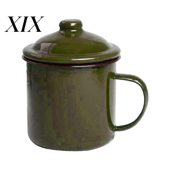 Bottle 360/500/660ML Milk Cup Anti-rust Healthy Eco-friendly Retro Dining Water Mug with Lid Household Supplies