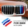 For BMW X1 IX1 U11 -2026 ABS Car Front Grille Stripes Covers Grid Strips Clips Trim Cover Car Accessories