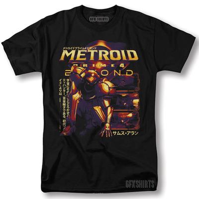 Футболка Metroid Samus Nes Classic Game Nintendo Ретро Графическая Футболка