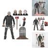 1980 Version Jason Action Figure Model Neca Friday The 13th Deluxe Edition Creative And Terrifying