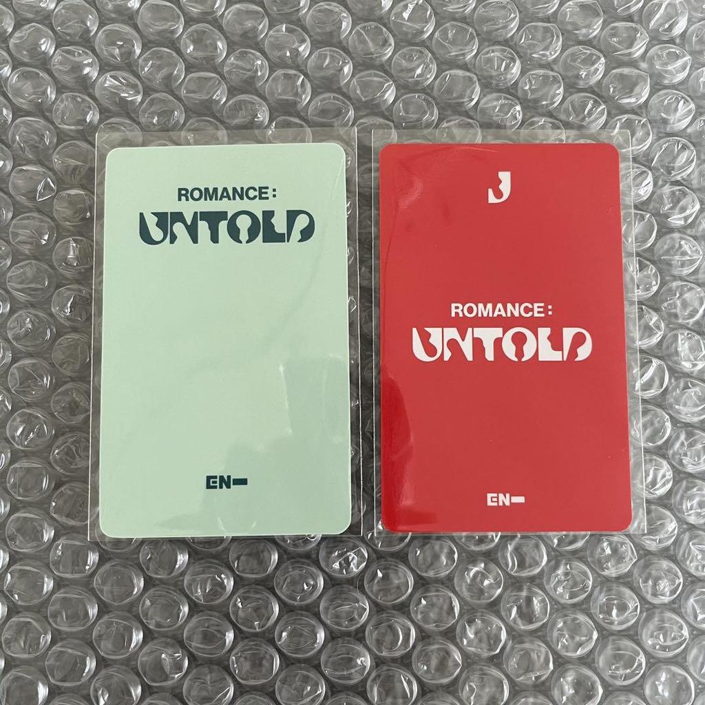 [USED] romance:untold jeongwon trading cassette