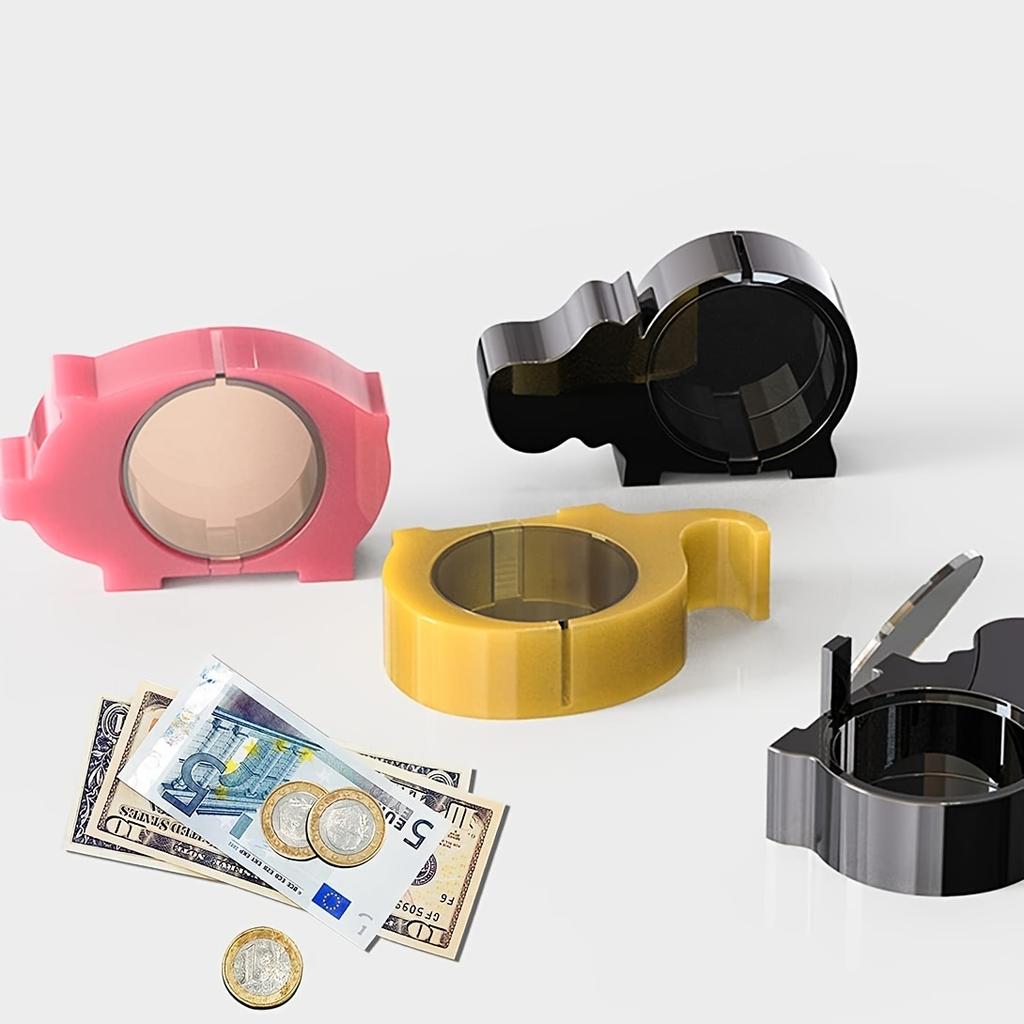 1 шт. Форма для копилки из смолы, для хранения, слон, бегемот, свинья, силиконовая форма, форма для зажима для монет, форма для шкатулки для украшений из смолы, форма для эпоксидной смолы