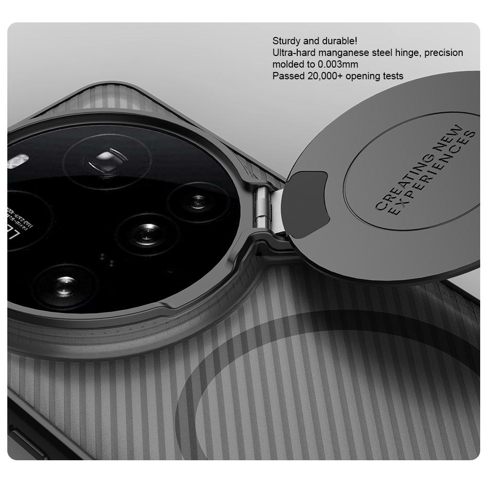 Для Xiaomi MI 15 Ultra чехол для телефона Nillkin CamShield Prop Magnetic Clear Version Hard PC+TPU Shell противоударный чехол для задней панели