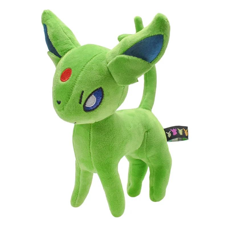 New Plush Toys Shine Eevee Umbreon Espeon Jolteon Flareon Vaporeon Glaceon Kawaii Pikachu Peluche Anime Dolls Kids Gift