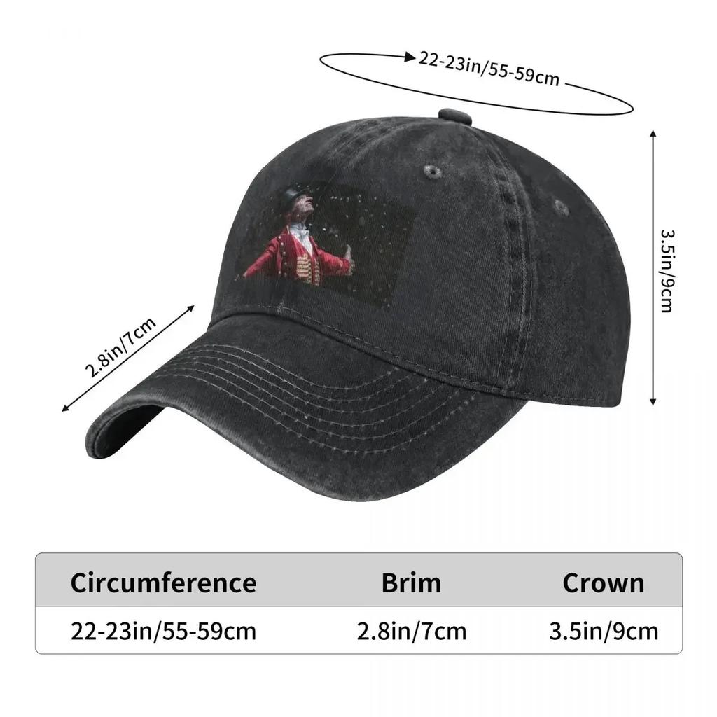 The Greatest Showman Baseball Cap Hip Hop Hat Luxury Brand Women Hats Men's