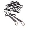 CAPTAIN STAG Hanging Chain Clothesline Rope with Carabiner Loop Rope Black Monte UM-1565 Total Length 210cm