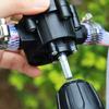 Electric Drill Pump Mini Self-Priming Liquid Transfer Pumps Diesel Oil Fluid Water Pump Easy Install Portable Pumps for Watering