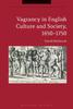 Книга Vagrancy In English Culture and Society, 1650-1750