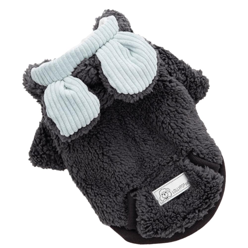 Windproof Dog Hiking Jacket Fleece-lined Dog Bodysuit Dog Warm Clothes  for Small Medium Dog