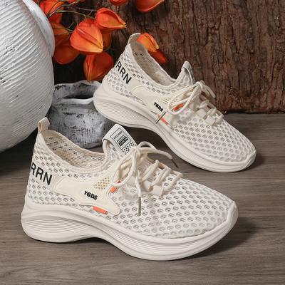 Модная легкая женская обувь с низким верхом в стиле кэжуал, весенне-осенняя, сексуальная, сетчатая, дышащая, удобная, спортивная обувь для бега