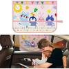 Telescopic Window Sun Screen Adjustable Car Window Sunshade Car Suction Shade Curtain  Summer