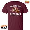 ФАНСКИЙ _ Washington REDSKINS Мужская Подарочная Футболка S-5XL - ГОРЯЧИЙ ТОВАР - РАСПРОДАЖА !! Футболка Unisex