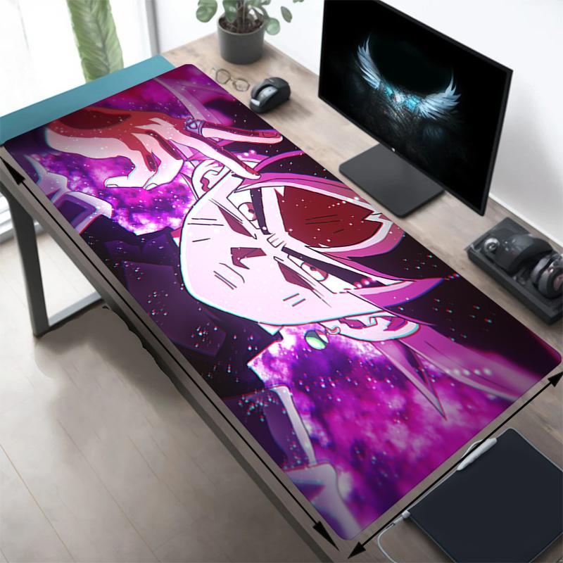 1pc Dragon Ball Heroes Game Mouse Pad Large Desk Mat Keyboard Ergonomic Office Rubber PC Non-slip Anti-fray Home Y8278