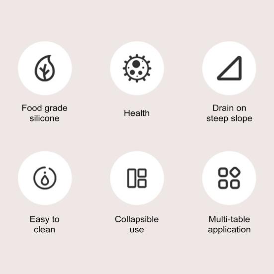 Силиконовый коврик для крана, обернутый вокруг смесителя, защита от брызг, сухая сушилка для кухни, ванной комнаты, столешницы, складной поддон для слива, многоцелевая раковина