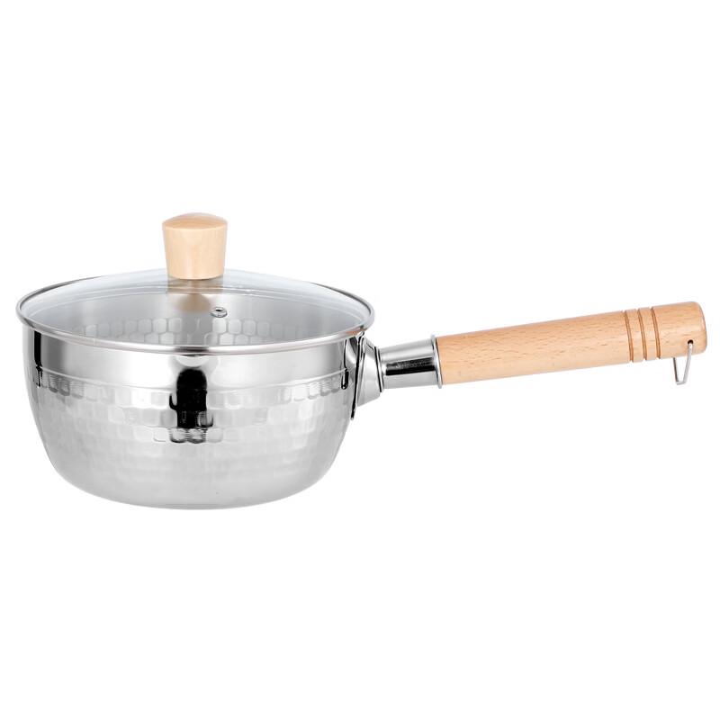 Yicang Japanese Style Hammered Stainless Steel Yukihira Saucepan