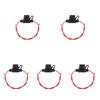 5 pcs. 10A 12V DC replacement fuse switch with cable, accessories for cars