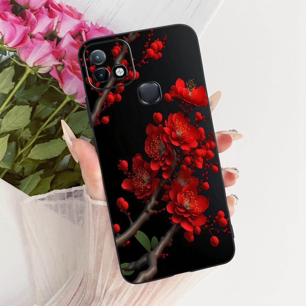 For Infinix Hot 10i Case Luxury Butterfly Fashion Girls Boys Cute Painted Casing For Inifnix Hot 10i X659 X659B X658E Cover