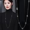 Stylish Korean Geometric Pendant Necklace For Men And Women With Elegant Titanium Steel Design