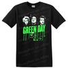 Футболка Green Day Рок-музыка Неоновые Панк-лица Капающий Гранж Футболка Группы