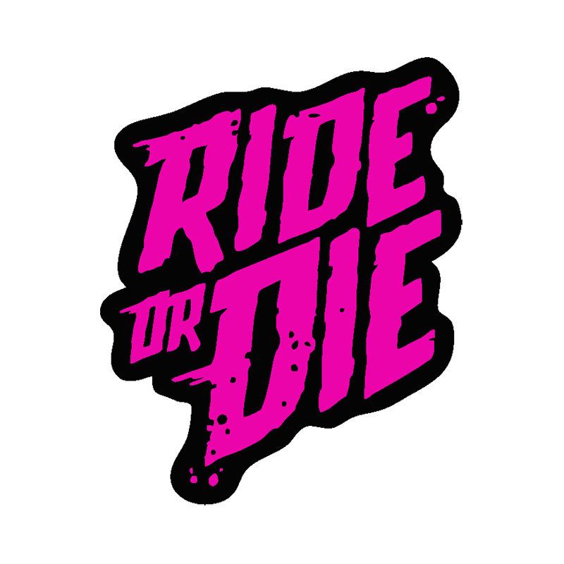 Водонепроницаемые наклейки на раму велосипеда и мотоцикла "Ride or Die"